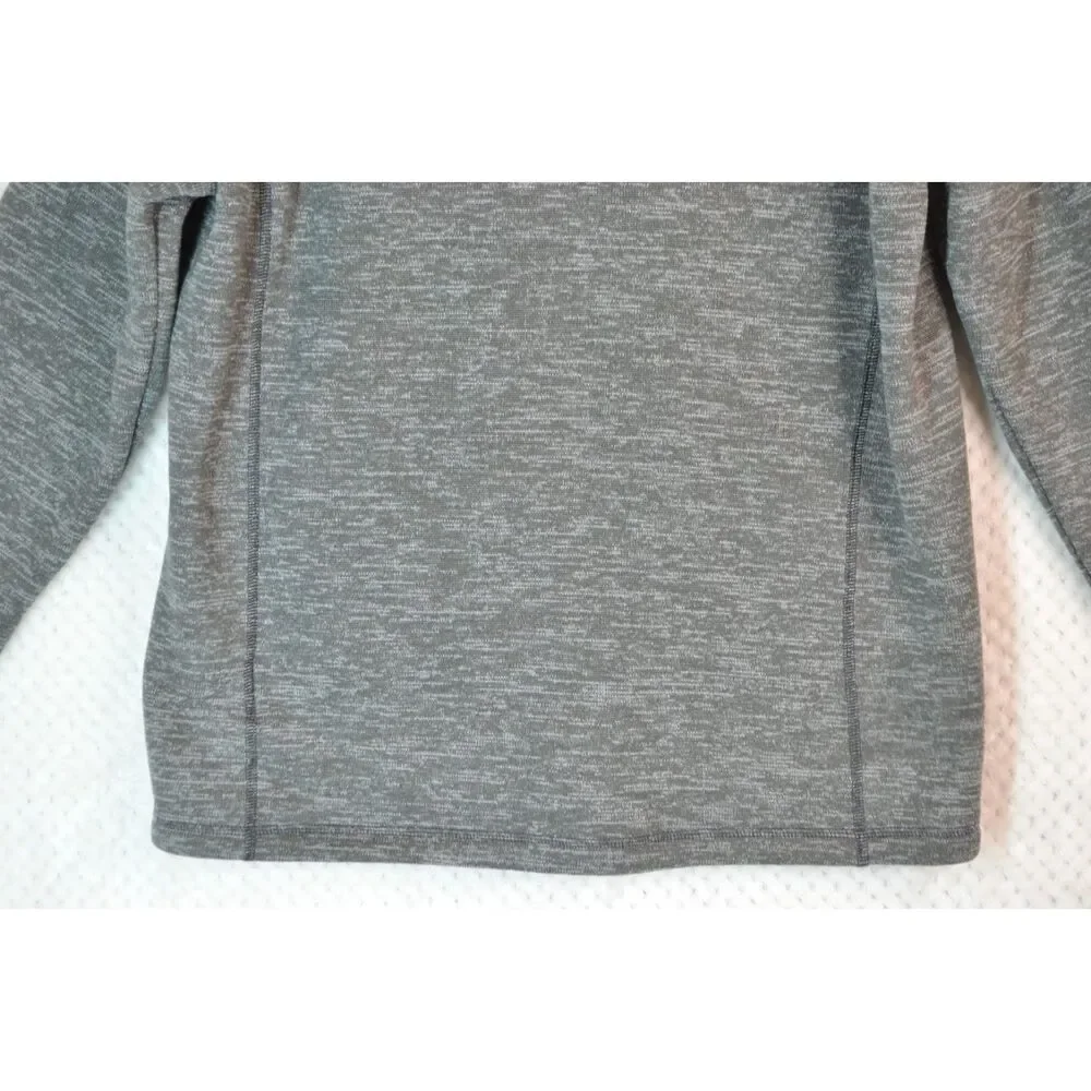 Swiss Tech Men's Large Gray Full Front Zip Fleece Jacket